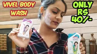 Vivel body wash full review/cheap body wash under 100₹/mint cucumber/lavender almond oil
