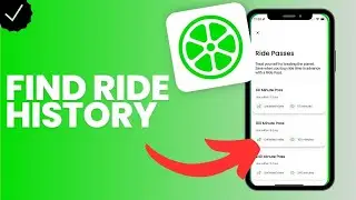 Where to find your ride history in Lime?
