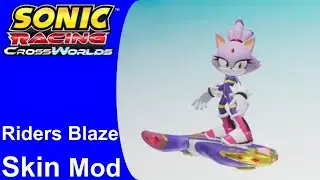 Sonic Racing: CrossWorlds - Riders Blaze Mod