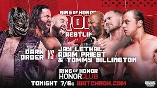 ROH TV Review:the Dark Order vs Jay Lethal/Adam Priest/Tommy Billington(Episode 138)