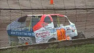 George Loux XCEL Chassis 600 Modified at Linda's Speedway 6-19-09 Heat