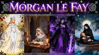 🔮 MORGAN LE FAY: Complete Story of King Arthur's Sister, the Sorceress of Avalon