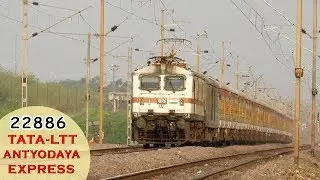 22886 Tatanagar - Mumbai LTT ANTYODAYA EXPRESS In A Hurry After 8 Hours Of Delay