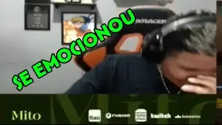 MITO REAGINDO AS SUAS JOGADAS QUANDO ERA MISTERIOSO NA LOUD - SE EMOCIONOU COM TANTA GENTE NA LIVE