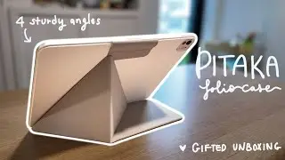 Unboxing the best thin iPad folio case - Pitaka MagEZ Folio 2 white for iPad Pro 13” M4