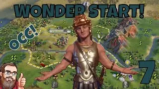 Civilization 6 - Wonder Start - Alexander on Zhangye - OCC! Civ 6 Macedonia Deity Gameplay - Ep.7