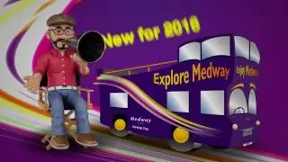 Medway's Open Top Tour Bus