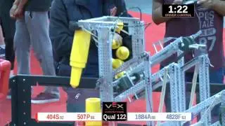 2015 VRC Engr Q122 - 404S 507P vs 1884A 4828F - 58 to 26 - VEX Worlds 2015 - Engineering Division
