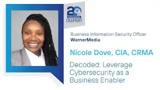 Temporal: Decoded: Leverage Cybersecurity as a Business Enabler - Nicole Dove