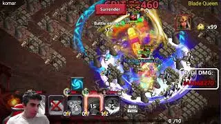 Clash Of Lords 2 Blade Queen Attack