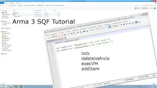 Arma 3 Scripting Tutorial [addItem, deleteVehicle, execVM, lock] #3 German