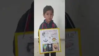 Save girl child kids competition