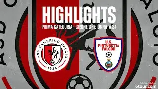 ASD Camerino Calcio 2 - 0 U.S. Pinturetta Falcor - Highlights • 24a Giornata