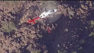 RAW VIDEO: Hiker rescued from Camelback Mountain