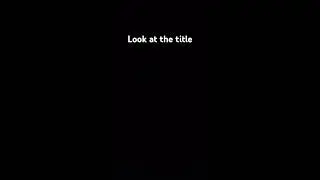 you thought the title will be like may 1 1234 no this is not have a nice day