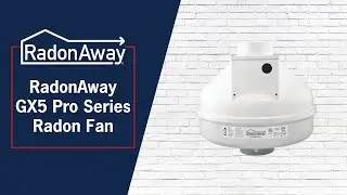 RadonAway GX5 Pro Series Radon Fan