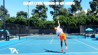 AO26: NEXTGEN STAR ALERT! Rafael Jodar - Court Level 4K 60FPS!