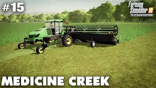 Medicine Creek #15 Cutting Grass & Alfalfa, Farming Simulator 19 Timelapse, Seasons