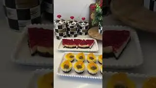 Limonlu narlı harika cheesecakeler yaptım #cheesecake #cheesecakerecipes