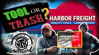 TOOL OR TRASH?!?!?! EP1 Maddox door skin repair kit Harbor fright tools