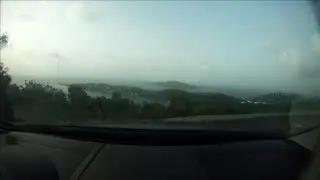 Driving in the US Virgin Islands - Drakes Seat to Red Hook