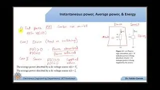Instantaneous Power, average power | power electronics lectures |