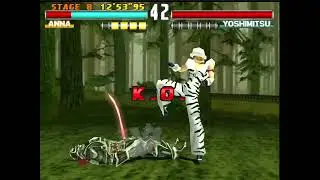Anna Williams VS Yoshimitsu - Tekken 3