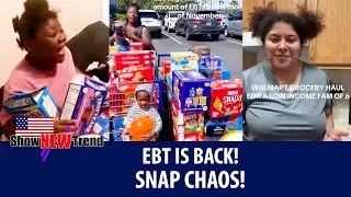 ВЫПЛАТЫ ПО EBT ВЕРНУЛИСЬ! | Американцы празднуют введение программы SNAP | Бурные дебаты на тему ...
