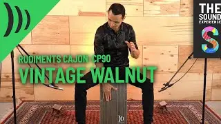 CP90 Rudiments Cajon Vintage Walnut