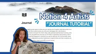 Notion 4 Artists &ndash; Journal Tutorial | Build Daily Creative Rituals & Artistic Clarity