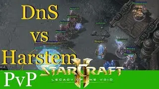 DnS vs Harstem (PvP) - WCS Valencia - Starcraft 2: LotV Profi Replays [Deutsch | German]