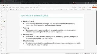 Part:3 - Understanding Software Costs, Maintenance and Cost Reduction Strategies