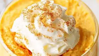 HOLIDAY PUMPKIN MOUSSE / MADE WITH NO EGGS