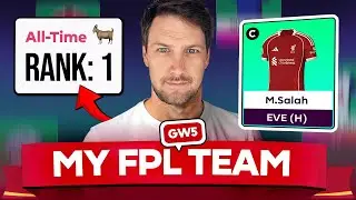 FPL ALL-TIME #1 MANAGER TEAM GW5 🐐 NEW Chip Strategy ✍️ Gameweek 5
