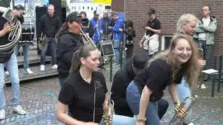 D’Rumband (Drumband) Naaldwijk Dweilorkestendag Groenlo Kerkhofsteeg 29 mei 2025 Gld NL