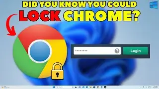How to Set PASSWORD in Chrome Browser FREE (2024) | LOCK Google Chrome on PC