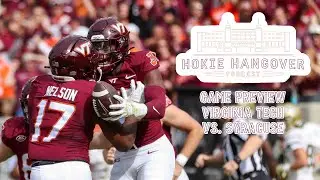 Virginia Tech travels to Syracuse to play a nooner on the CW