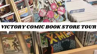 COMIC BOOK STORE TOUR VICTORY COMICS FALLS CHURCH VIRGINIA