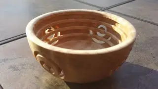 Multiple Axis Turning, Maple Bowl, Part 2