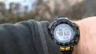 Casio pathfinder solar triple sensor watch review