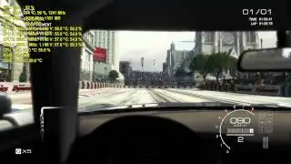 GRID Autosport benchmark (Max settings) PC HD - GTX 670