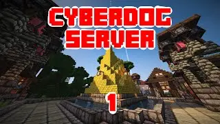 Minecraft: CyberDog Server #1 | My New Favorite Minecraft Server!