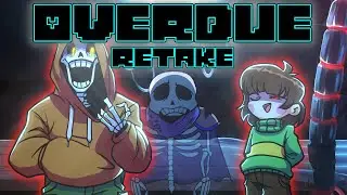 OVERDUE RETAKE but Dustswap! Characters sings it 【FNF cover】