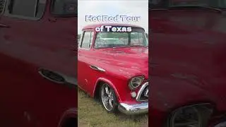 Hot Rod Tour of Texas - Red Patina Chevy