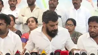 LIVE: Former Minister & Party PAC Member Sri Poluboyina Anil Kumar Yadav Press Meet