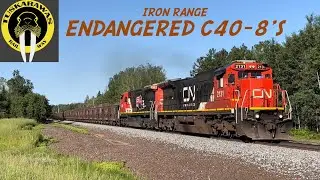 1:1 Scale: Endangered GE C40-8&rsquo;s on the Iron Range