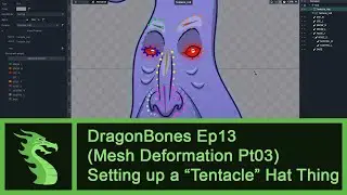 DragonBones Tutorial Ep13 - (Mesh Deformation Pt03) Setting up a 