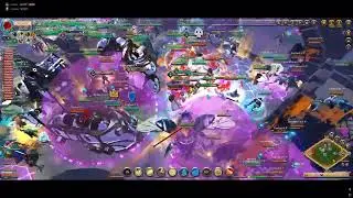 [HOT] vs [KK] / 25.10.25 14UTC Castle Fight / Healer_Hallow Fall / Albion Online EAST