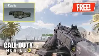 FREE CORDITE + KN44 ASHEN VIPER GAMEPLAY in CALL OF DUTY MOBILE ! 60 FPS