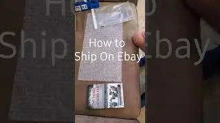 How To Ship a Book on Ebay // #shorts